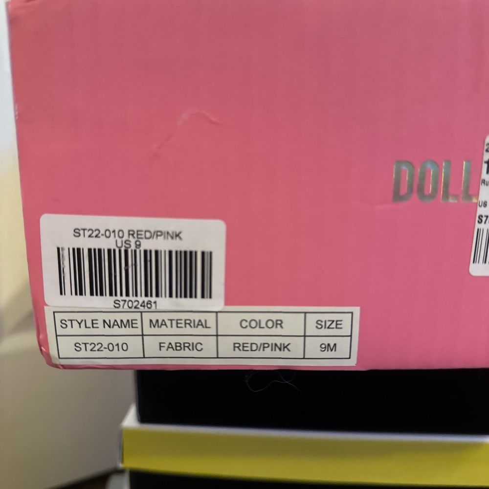 *NWT* Dolls Kill Sugar Thrillz Rubine Crowned Charmer Platform Heels Women’s 9 - Picture 3 of 8